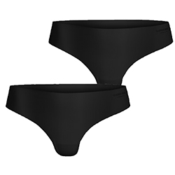 Spodnje hlače Performance Thong 2- Pack black ženske